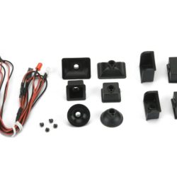 Kit fari e luci posteriori a LED universali per carrozzerie scaler 1/10 - PRO6317-00