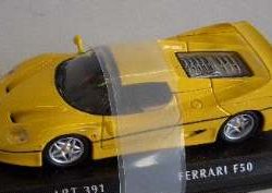 FERRARI F 50 COUPE YELLOW 1/43 - DET391