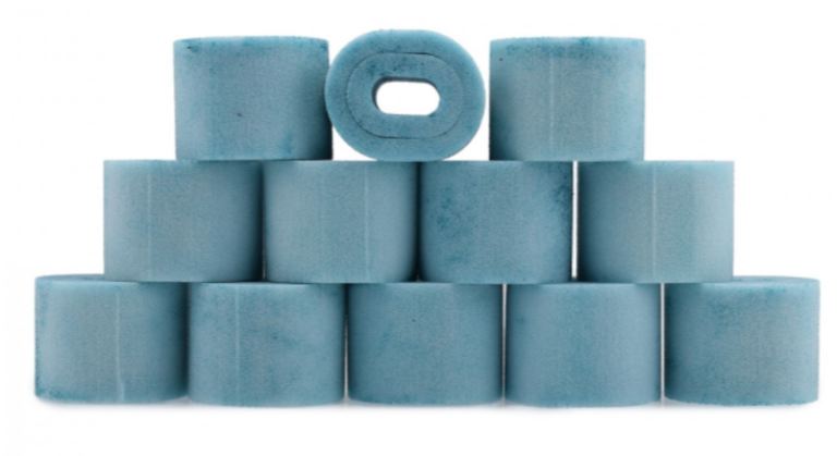 12 spugne per filtri Kyosho MP9 MP10 pre-oliate - RUDRP-0342