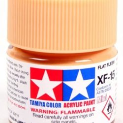 Colore acrilico XF-15 Flat Flesh 1pz da 10ml opaco - TAM81715-1PZ