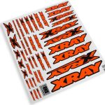 ADESIVI XRAY ARANCIONE FLUO PER CARROZZERIE DECALS - HUD397316
