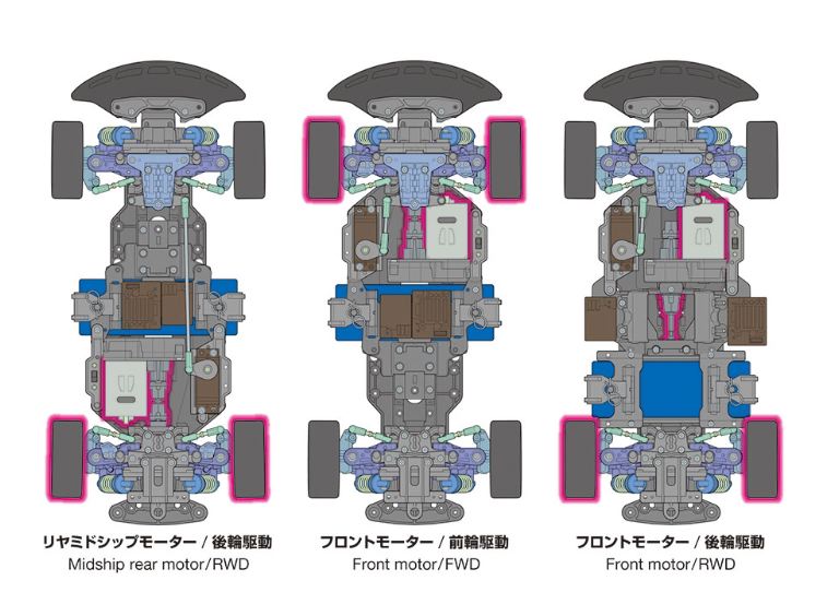 Porsche 911 Carrera RSR 2wd BT01 con regolatore - TAM58740 - immagine 7