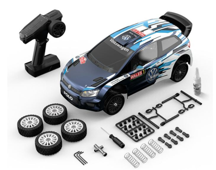 Hyper GO Volkswagen Polo R WRC 4WD 1/10 brushless 70km/h – RBT-MX-10304