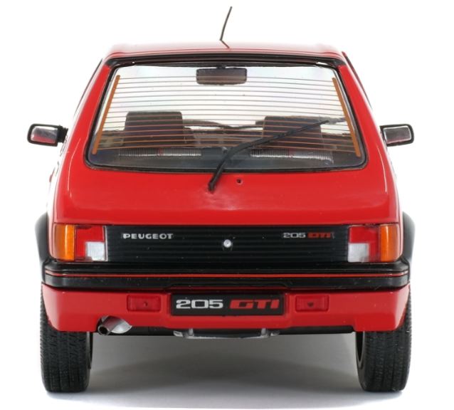 Peugeout 205 GTI 1.9L MK1 1988 1/18 rossa - SOL1801702 - immagine 3