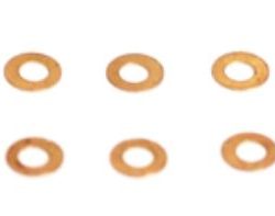 SPESSORI 6pz  SoloPro127 + 129 IN OTTONE - ROBNE251407