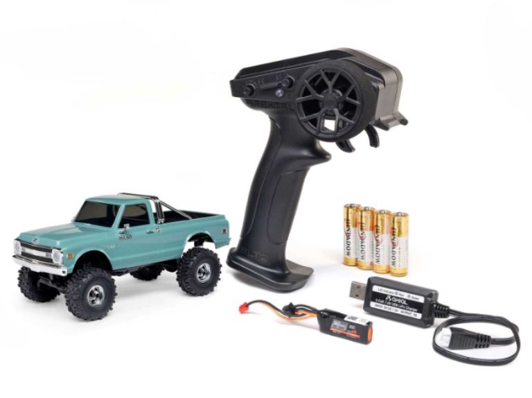 Chevrolet K10 verde 4×4 SCX30 1/30 – HORAXI-2260T1