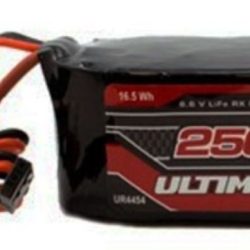 LiFe RX 2S 6,6v 2500mAh    2+3 58x30x31mm PESO 90gr - RADUR4454