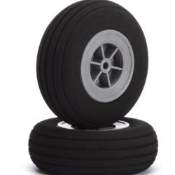 Ruote aereo in spugna dure Deluxe 63mm con scanalature 2pz - PELKAV50-0171