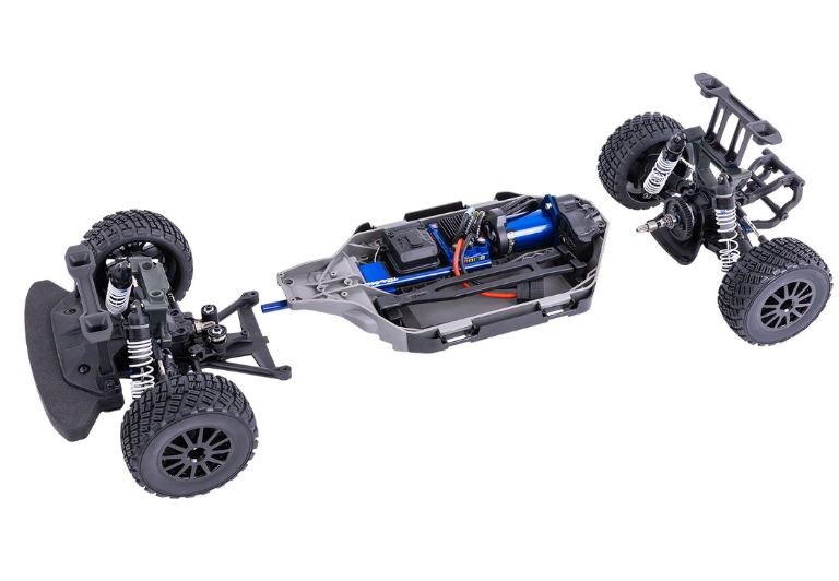 Ford Fiesta ST verde Rally oltre 96km/h VXL-3S 1/10 4wd brushless - TXX74276-4GRN - immagine 7