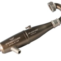 Marmitta X-One 1/8 buggy collettore integrato Efra 2143 Pro HD Coating - REDKX210009