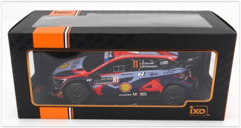 HYUNDAI i20 N RALLY1 1/18 TEAM SHELL MO - IXO18RMC153A - immagine 6