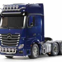 MERCEDES ACTROS 3363 6x4  1/14 BLU PERLA - TAM56354