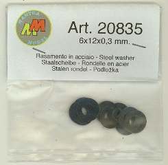 RASAMENTO 6x12x0,3mm      10pz - M20835