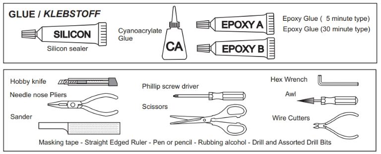 Space Walker 1580mm VQ Model per scoppio o elettrico versione Monoposto - PCHC5998 - immagine 5