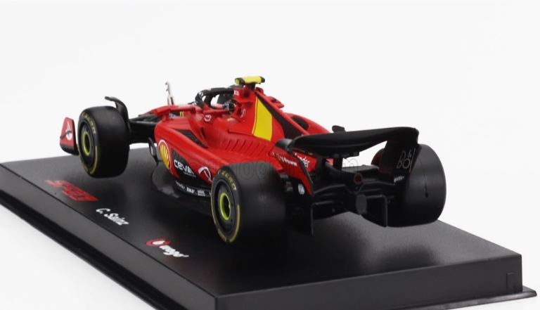 Ferrari F1 SF23 Monza Sainz #55 con casco 1/43 anno 2023 - BUR18-36835SM - immagine 8