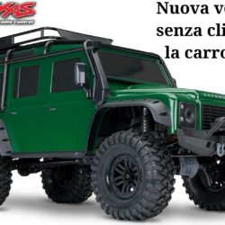Land Rover Defender verde TRX4 1/10 carrozzeria clipless - TXX82256-4GRN