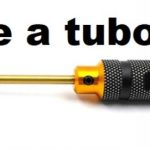 Chiave a tubo da 4,0mm in alluminio nero/oro per dadi M2 autobloccanti - GPEDYT-0219
