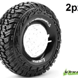 Solo gomme 1.9 CR-Griffin 121mm 2pz 1/10 per crawler - SULR-T3230VI