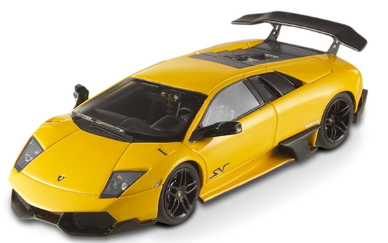 LAMBORGHINI LP670-4 SV 1/43 GIALLA MURCIELAGO - HOTT6934
