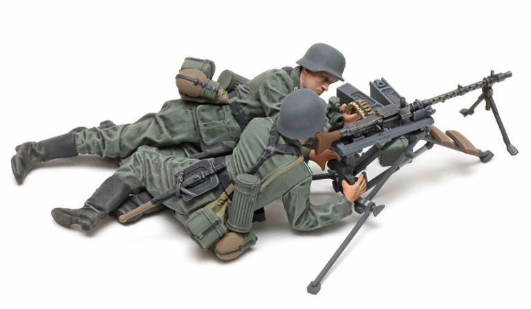 Soldati Tedeschi con mitragliatrici Mid WWII 1/35 - TAM35386 - immagine 4