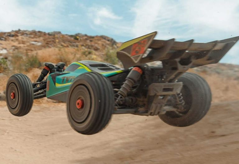 Typhon 4x4 223S verde BLX brushless 1/8 buggy con DSC - HORARA4306V4T1 - immagine 7