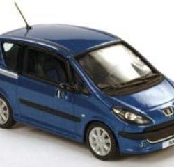 PEUGEOUT 1007 BLU METAL   1/43 - MIM-NOR471070