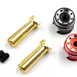 Manicotti in alluminio con connettori da 5 mm per batterie hardcase - GPEDWPT-0160