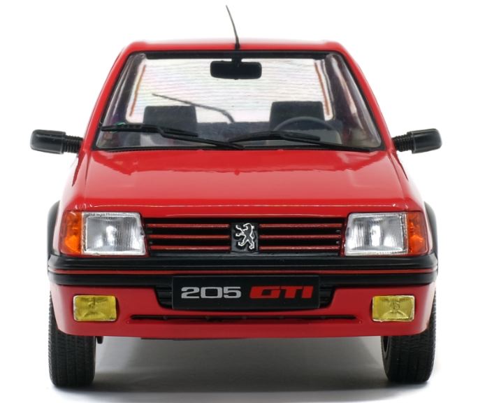 Peugeout 205 GTI 1.9L MK1 1988 1/18 rossa - SOL1801702 - immagine 6