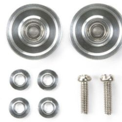 Rotelle Alluminio 13mm + Cuscinetti Mini4wd - TAM15437