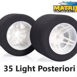 Spugne posteriori Shore35 1/8 2pz Five New Light New OffSet Piloti - MTX-8P35NFL