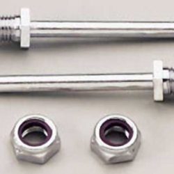 Dubro 249 assi ruote per carrelli 4,76x50,8mm 2pz - PCH10011