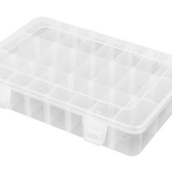 Scatolina porta minuteria a 24 scomparti 202x137x40mm - RBT-R14034