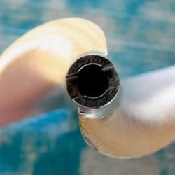 ELICA NAVALE ALLUMINIO  40x1,9 BIPALA DRIVE DOG FORO 4,76mm - TFL4019250