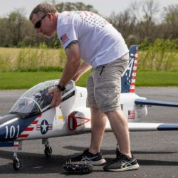 Hawk/T-45 140-160N ARF con retrattili Hangar9 lunghezza 2621mm - HORHAN13750CR