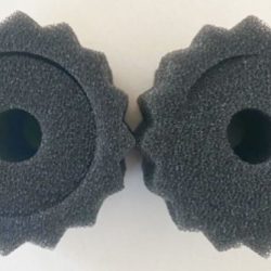 Spugne filtro aria nero 2pz buggy 1/8 70 ppi per JETFO - JET2S70