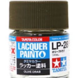 LP-28 OLIVE DRAB 6pz bottiglietta colore a smalto - TAM82128