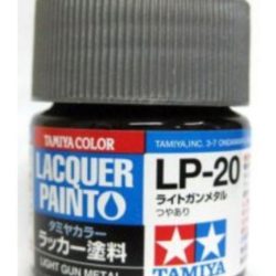 LP-20 LIGHT GUN METAL 1pz bottiglietta colore a smalto - TAM82120-1PZ