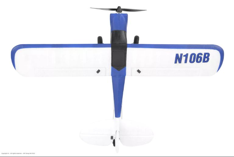 Mini Cub Blu 450mm completo di tutto EZ-Wings con 2 LiPo - SU-EZ-020 - immagine 9
