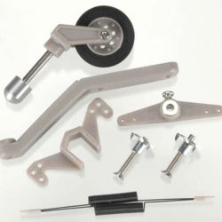 Dubro 926 Micro carrello di coda sterzante 1,75gr con ruota da 13mm - PCH10106