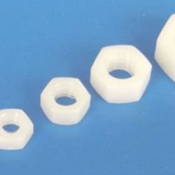 DADO ESAGONALE IN NYLON M5 20pz - PCHX0662