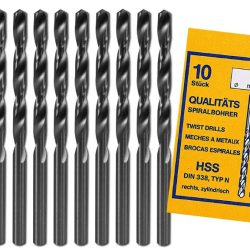 Punte da trapano HSS 2,5mm 10pz - DONHSS25