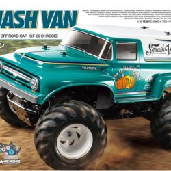 Squash Van telaio GF-02 4wd 1/10 kit con carrozzeria trasparente - TAM58725