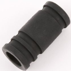 SILICONE COLLETTORE MARMITTA NERO PER SCALA 1/8 - RBT-R16009