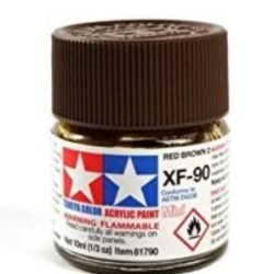 Colore acrilico XF-90 Red Brown 2     1pz da 10ml opaco XF90 - TAM81790-1PZ