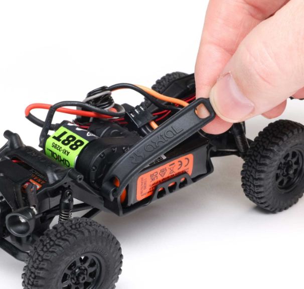 SCX30 Ford Bronco blu 1/30 4x4 Brushed Rock Crawler - HORAXI-2048T1 - immagine 7