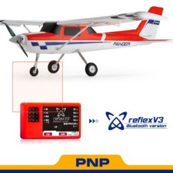 Ranger rosso EP V2 1220mm PNP con Gyro reflex V3 - BEEFMS147-RD