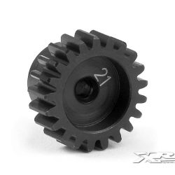 PIGNONE ACCIAIO 21T/48 M18 1/18  FORO DA 2mm - HUD385621