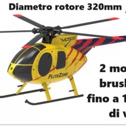 Hughes MD500 elicottero passo variabile montato con radio - PCH15970