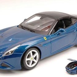 FERRARI CALIFORNIA T 1/18 CLOSED TOP BLU METAL - BUR18-16003