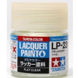 LP-23 FLAT CLEAR 6pz bottiglietta colore a smalto - TAM82123